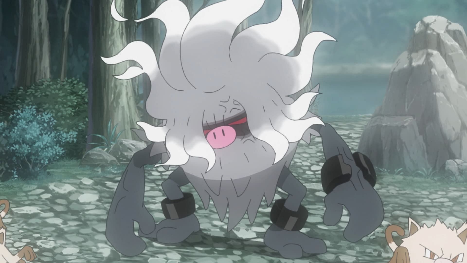 Annihilape as seen in the anime (Image via The Pokemon Company)